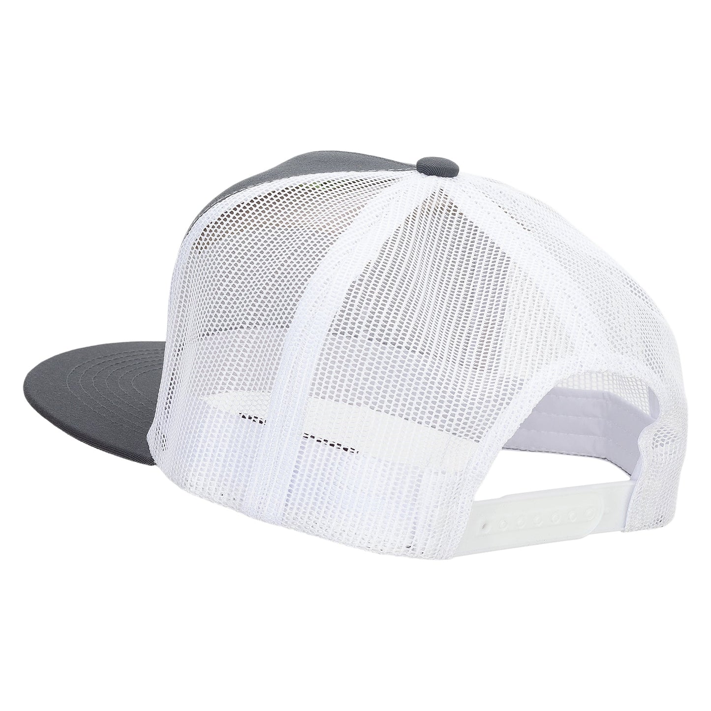 Big Size 5 Panels Mesh Flat Bill Snapback