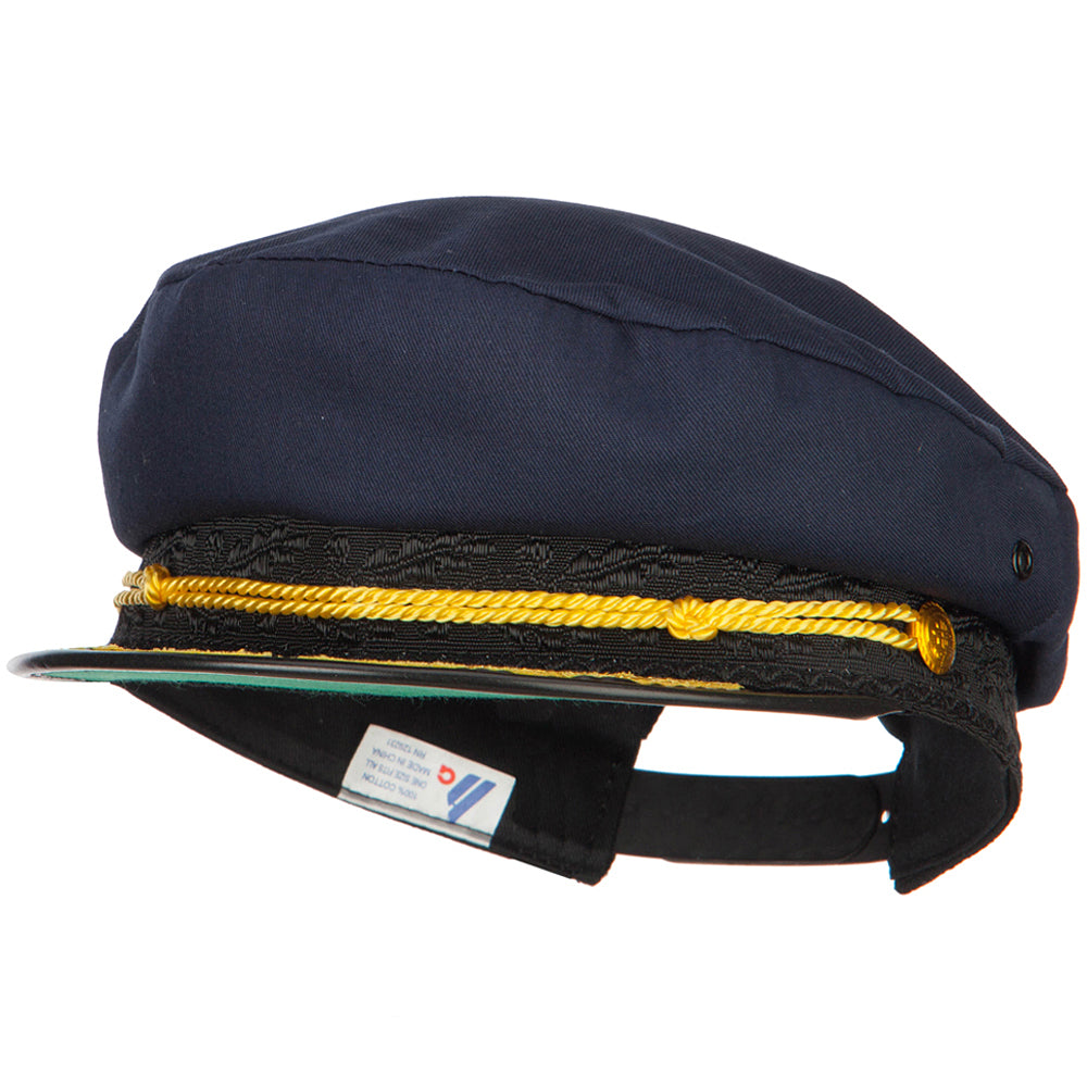 Adjustable Cotton Captain Hat