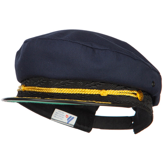 Adjustable Cotton Captain Hat