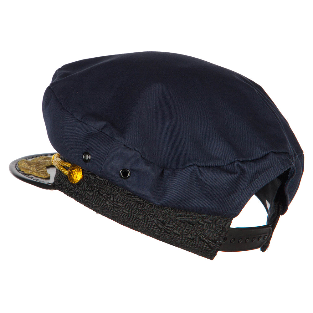 Adjustable Cotton Captain Hat