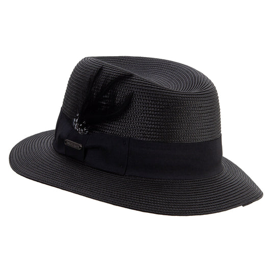 PP Panama With Feather Hat