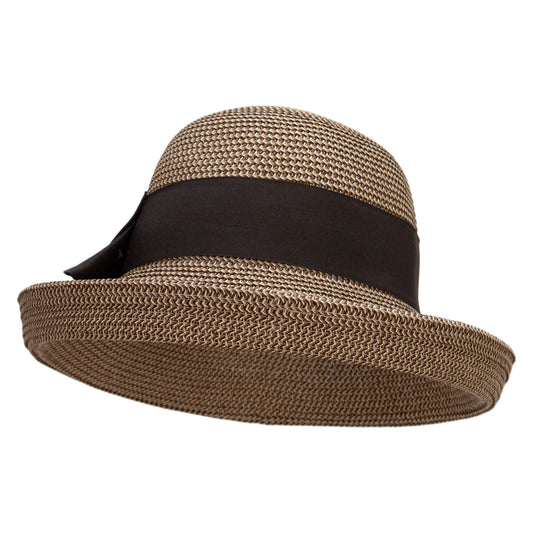 Women's Wide Grosgrain Band and Bow Hat