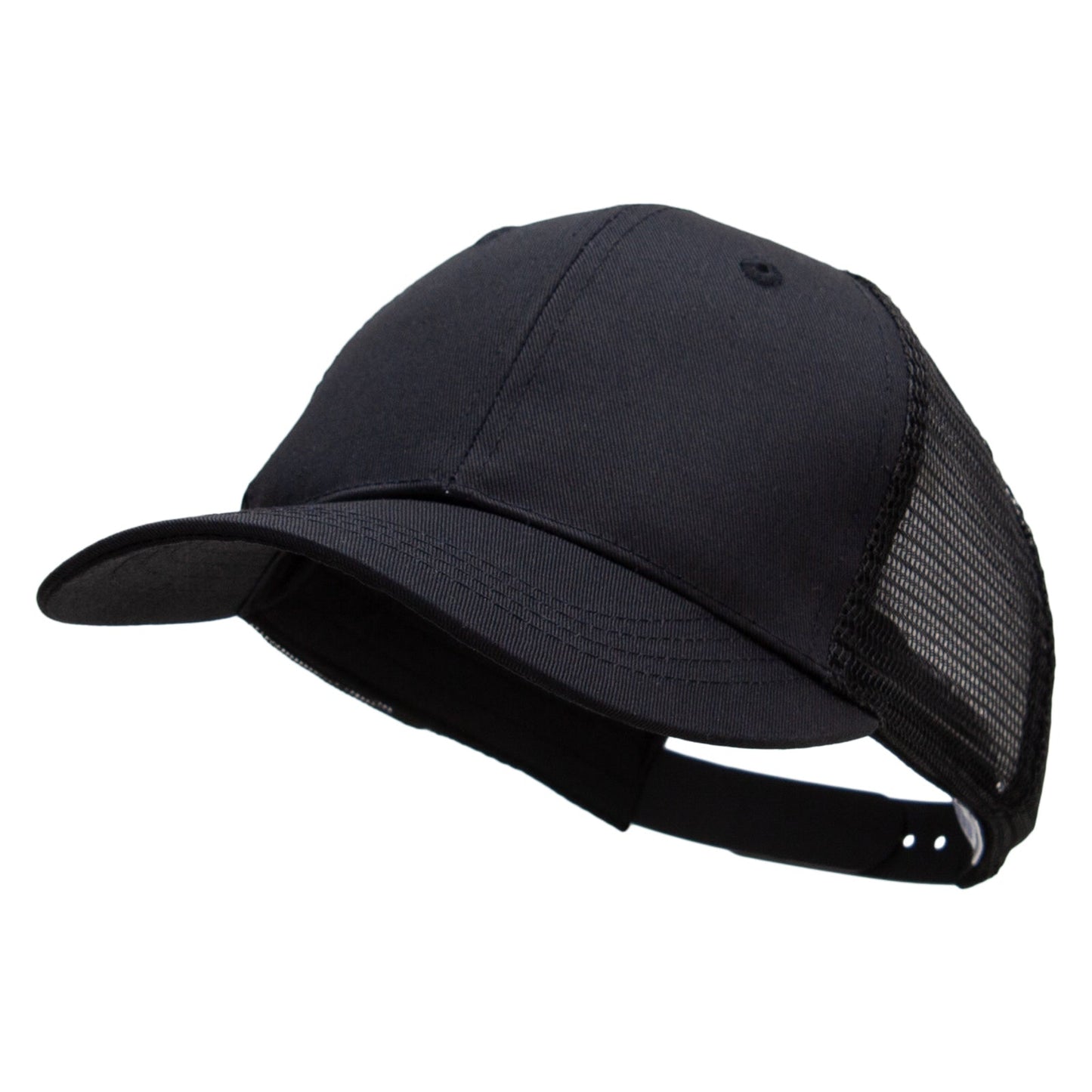 Youth Poly Cotton Twill Trucker Cap