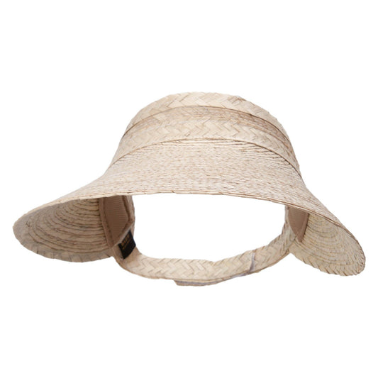 Womens Light Palm Braid Visor