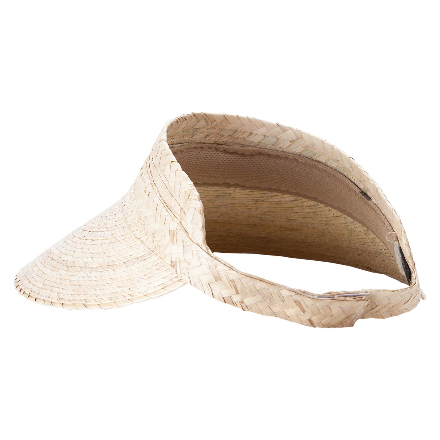 Womens Light Palm Braid Visor