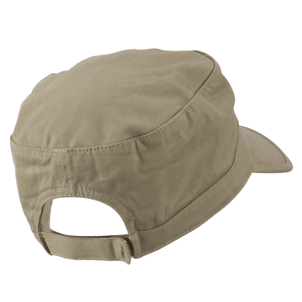 Adjustable Cotton Military Cap