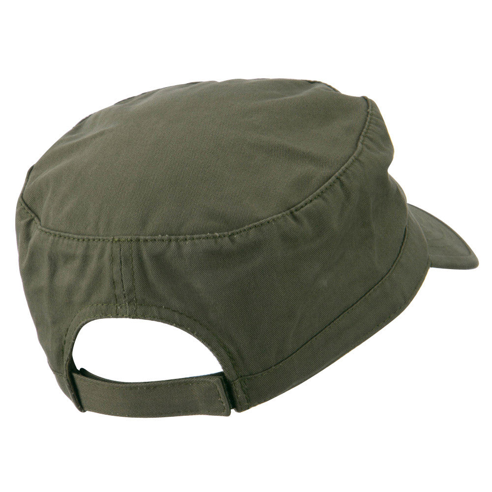 Adjustable Cotton Military Cap