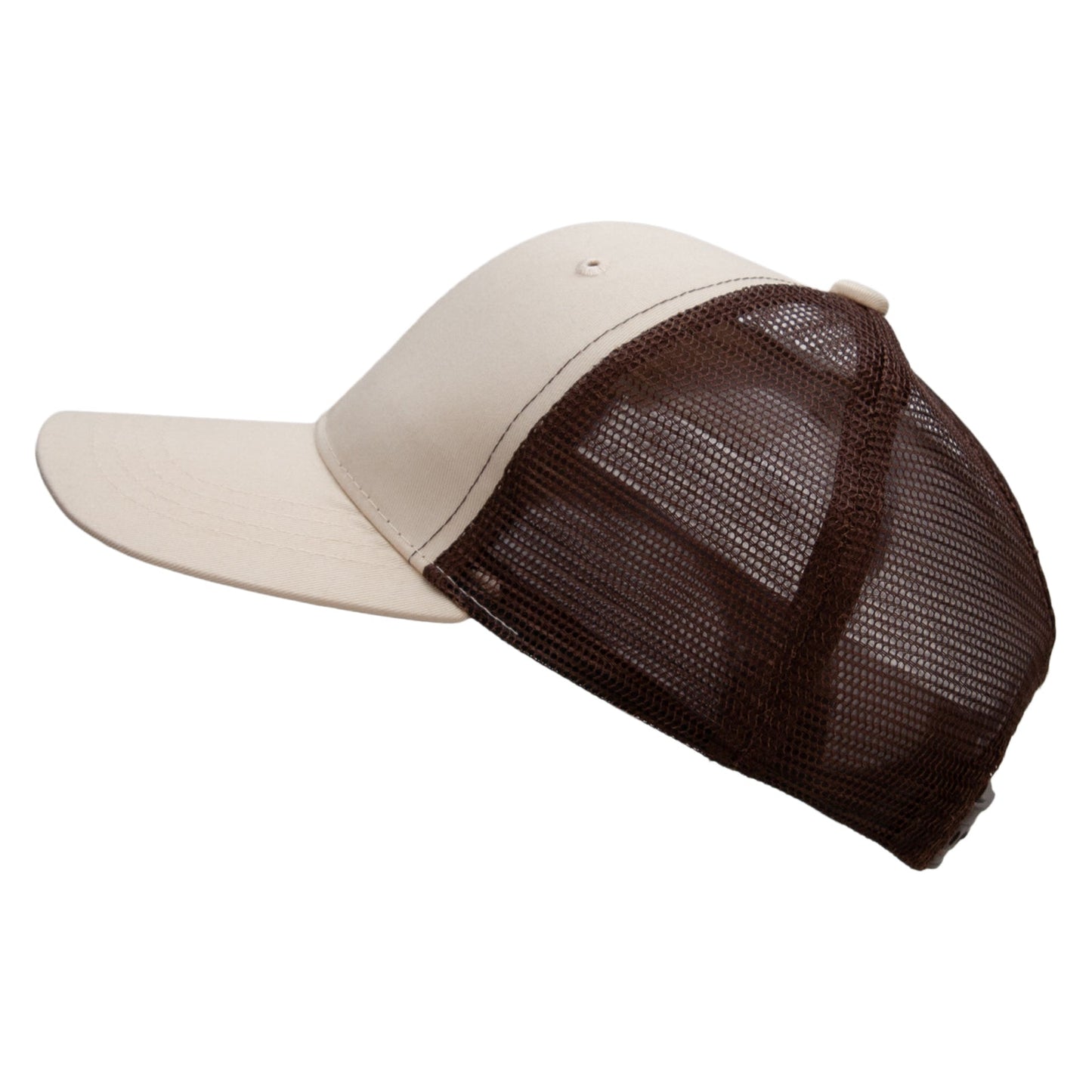 Youth Poly Cotton Twill Trucker Cap