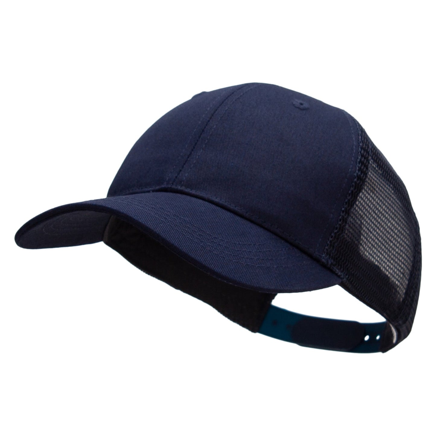 Youth Poly Cotton Twill Trucker Cap
