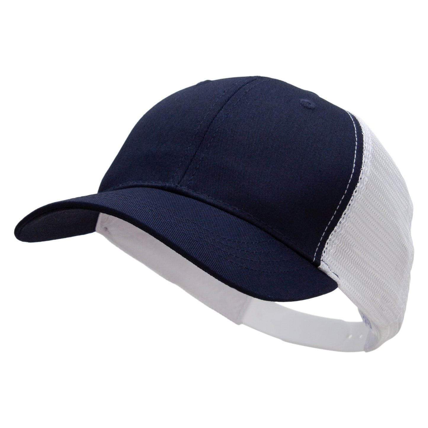 Youth Poly Cotton Twill Trucker Cap