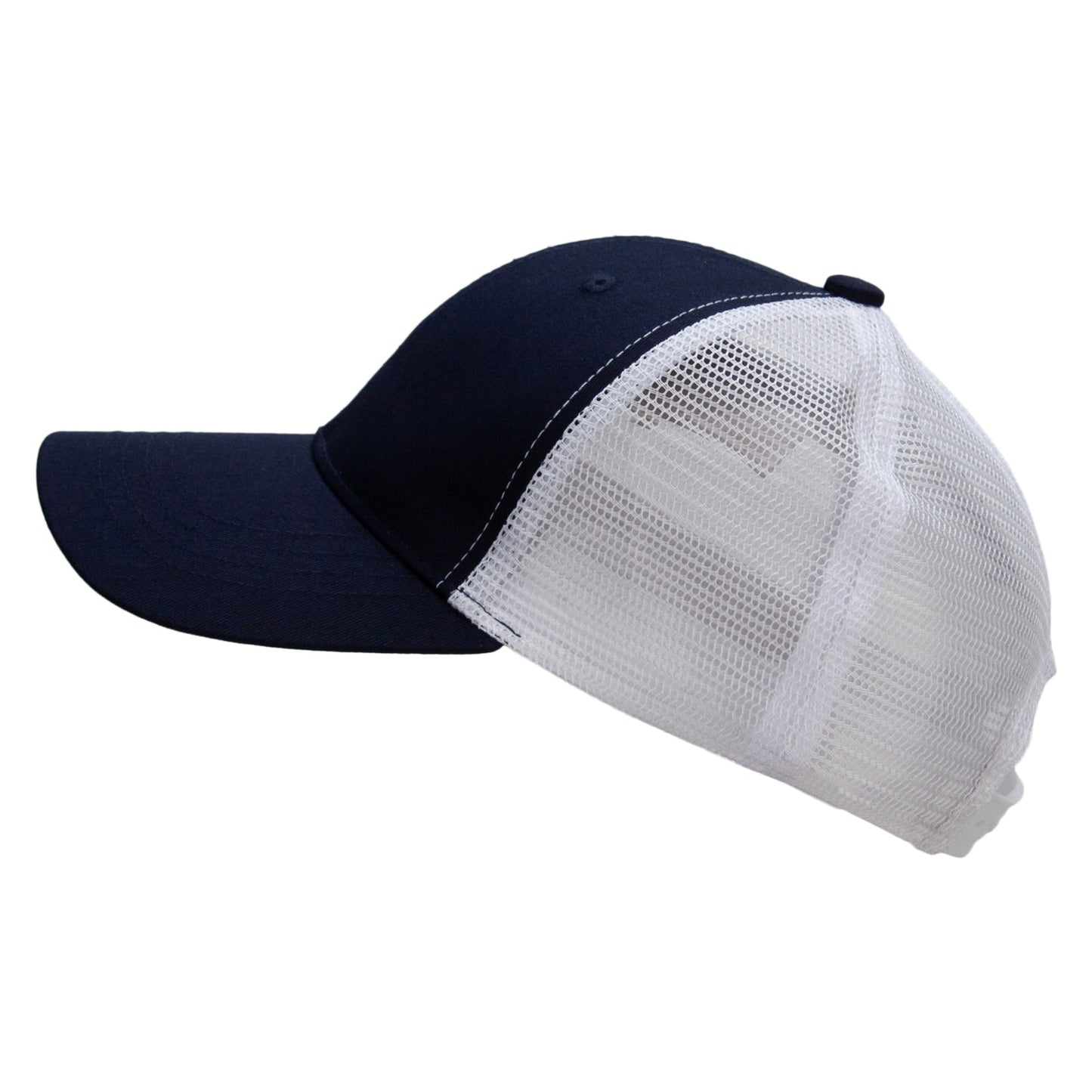 Youth Poly Cotton Twill Trucker Cap