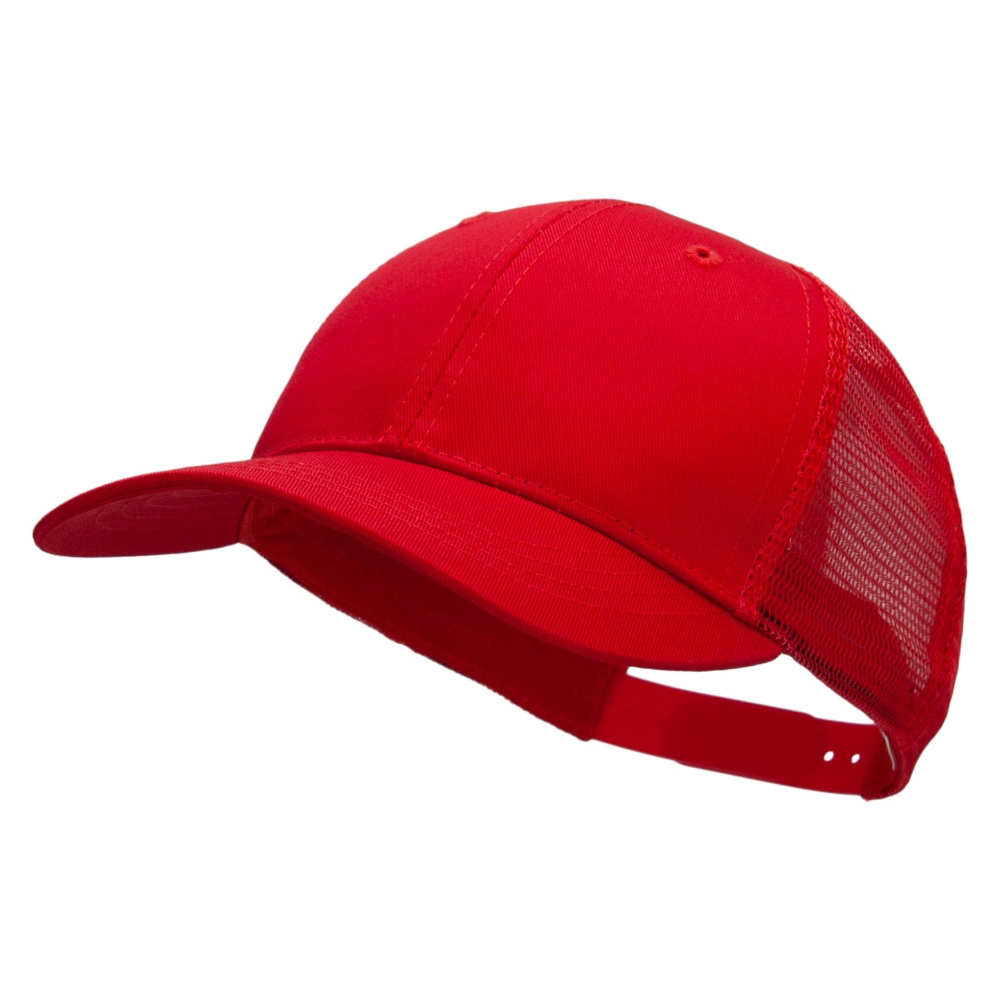 Youth Poly Cotton Twill Trucker Cap
