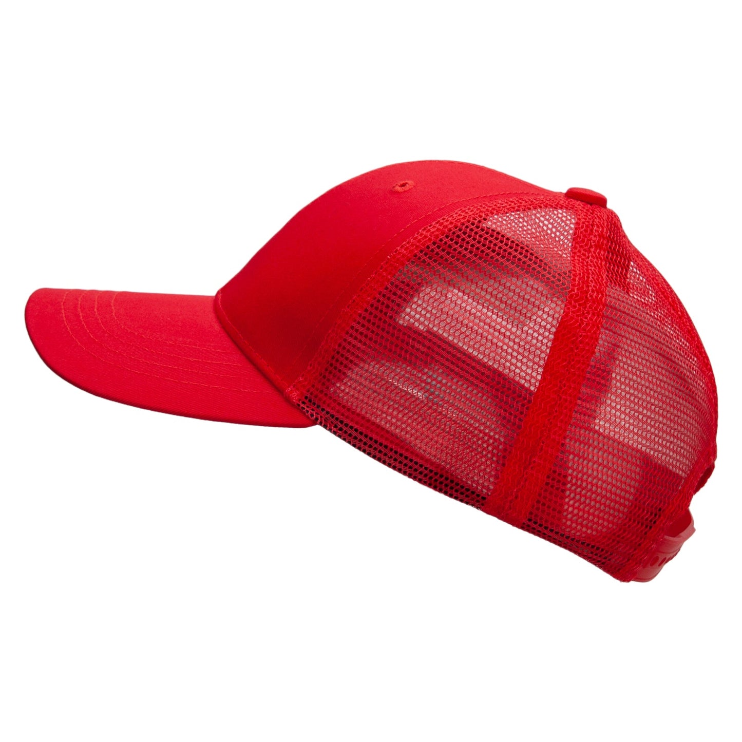 Youth Poly Cotton Twill Trucker Cap