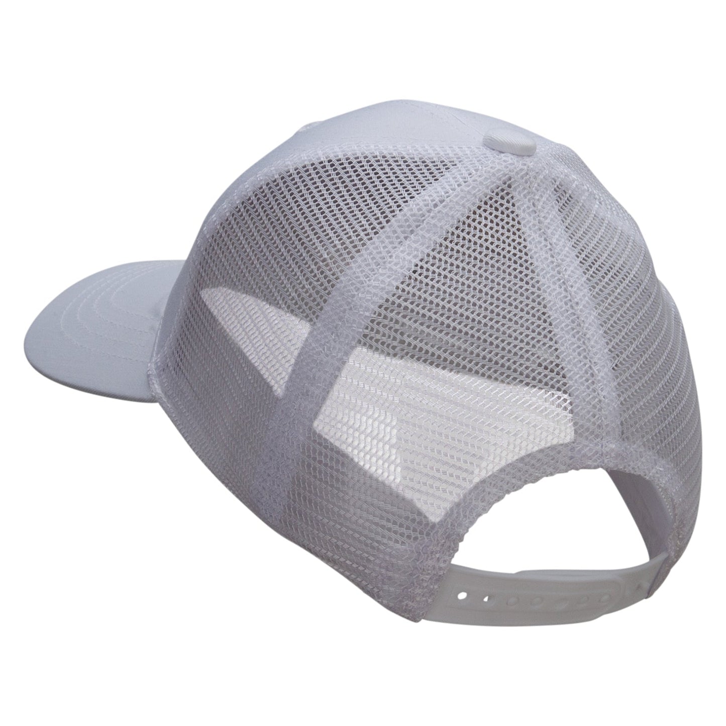 Youth Poly Cotton Twill Trucker Cap