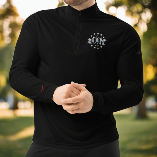 American Bloodline 1775 Premium Adidas Quarter-zip Pullover