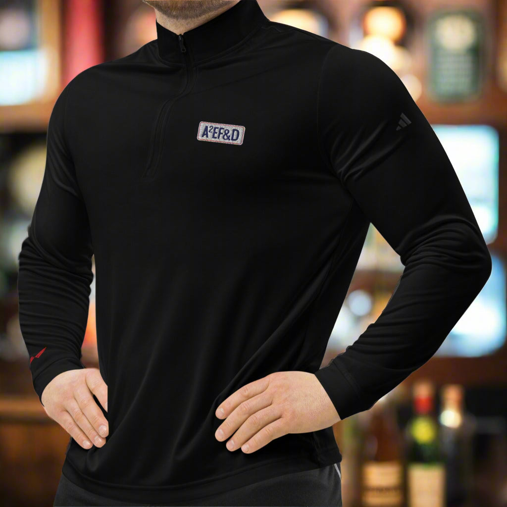 Against All Enemies Premium Adidas Quarter-zip Pullover