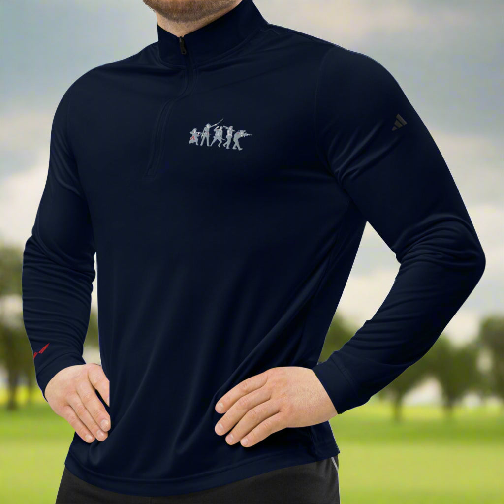 American Bloodline Premium Adidas Quarter-zip Pullover