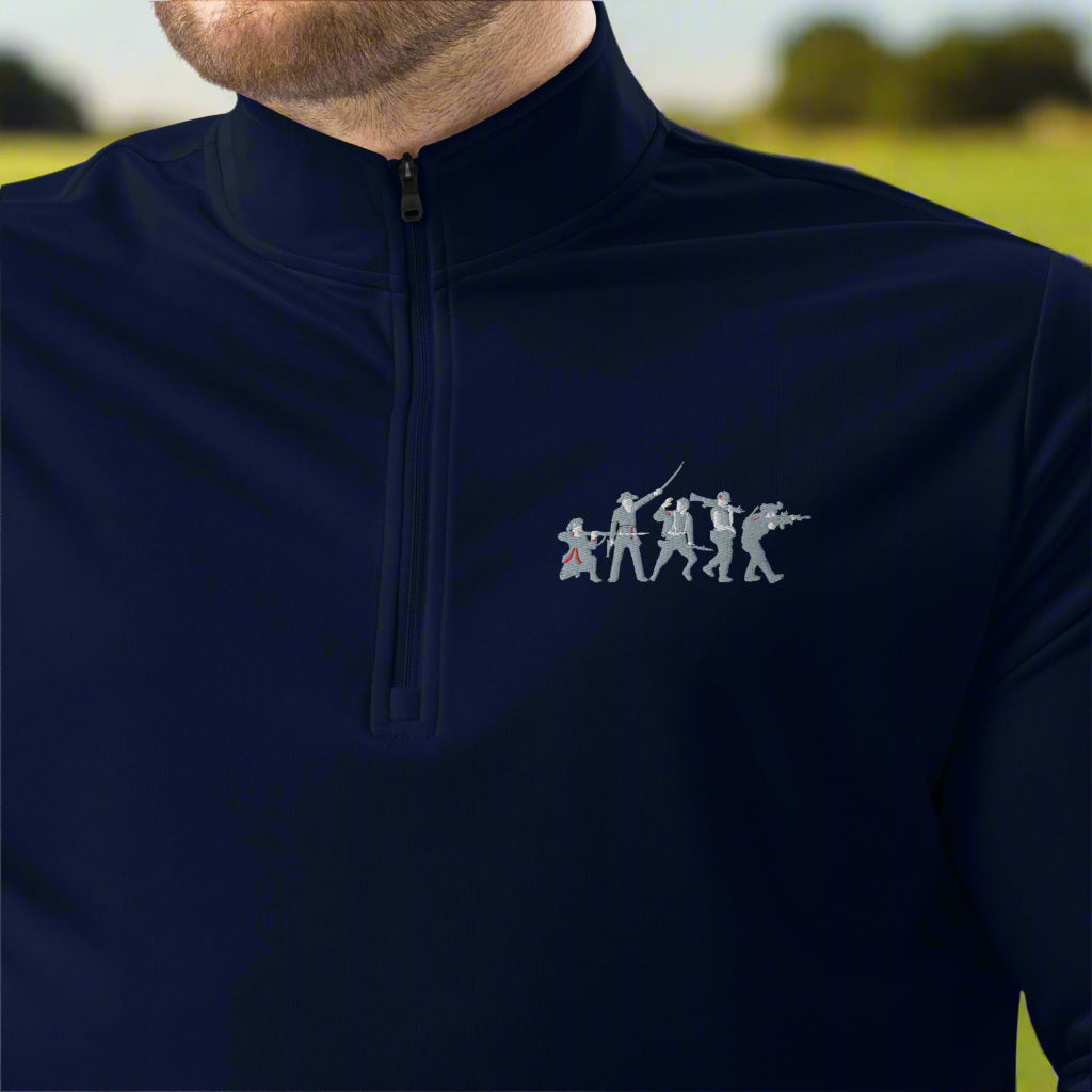 American Bloodline Premium Adidas Quarter-zip Pullover