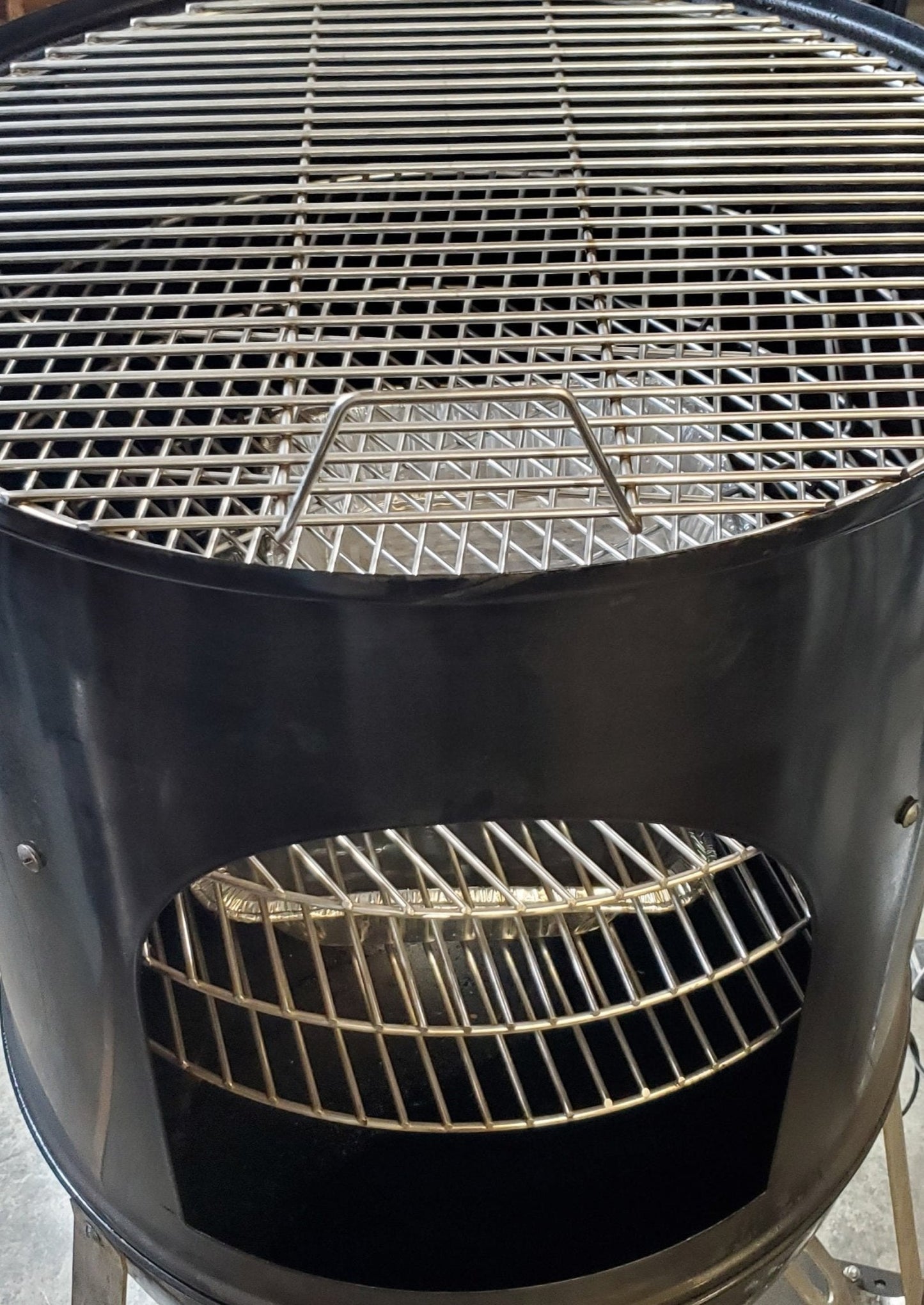 Adjustable Grate System For 22.5" WSM (Add up to 5 food grates)