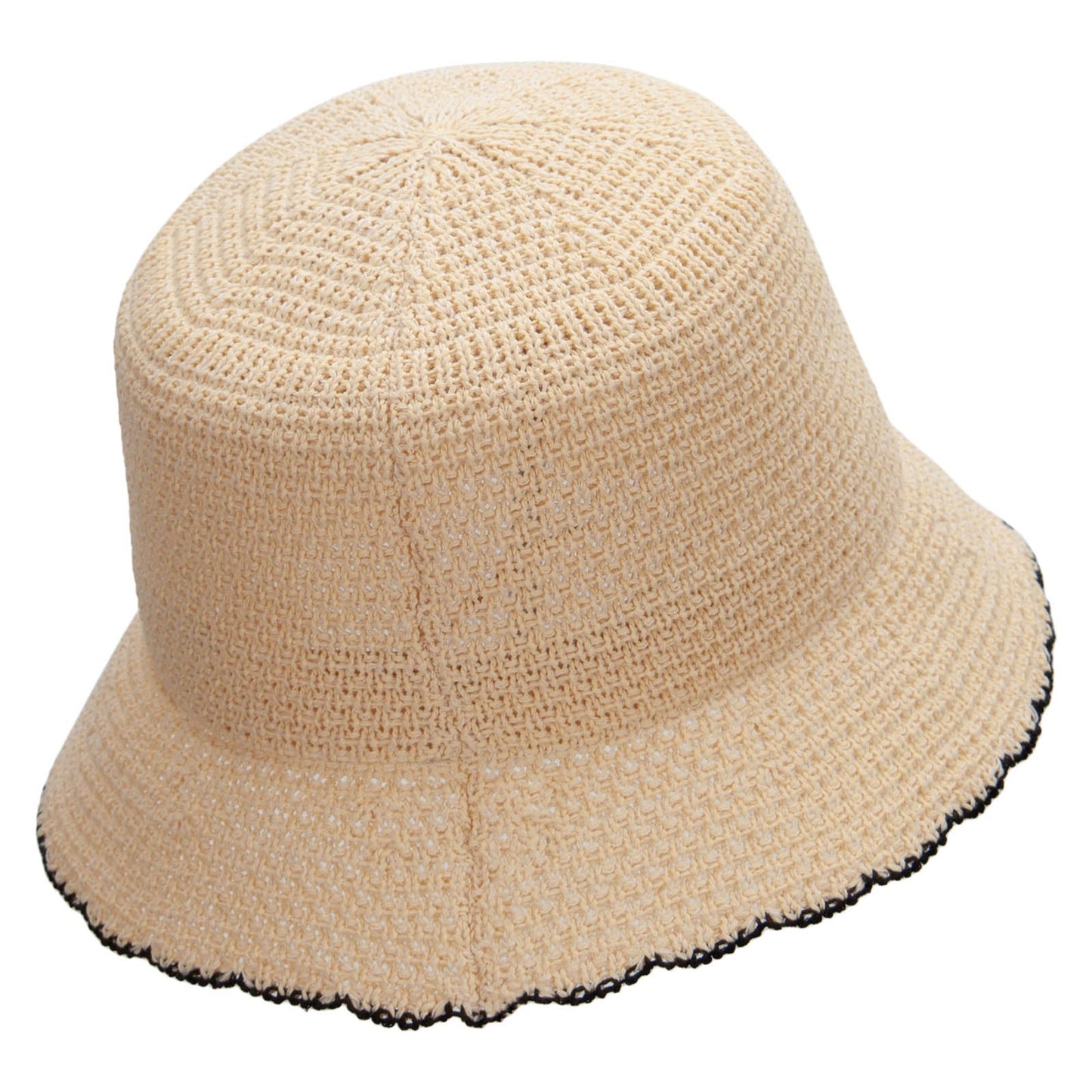 Women's 2" brim Knit Design Bucket Hat
