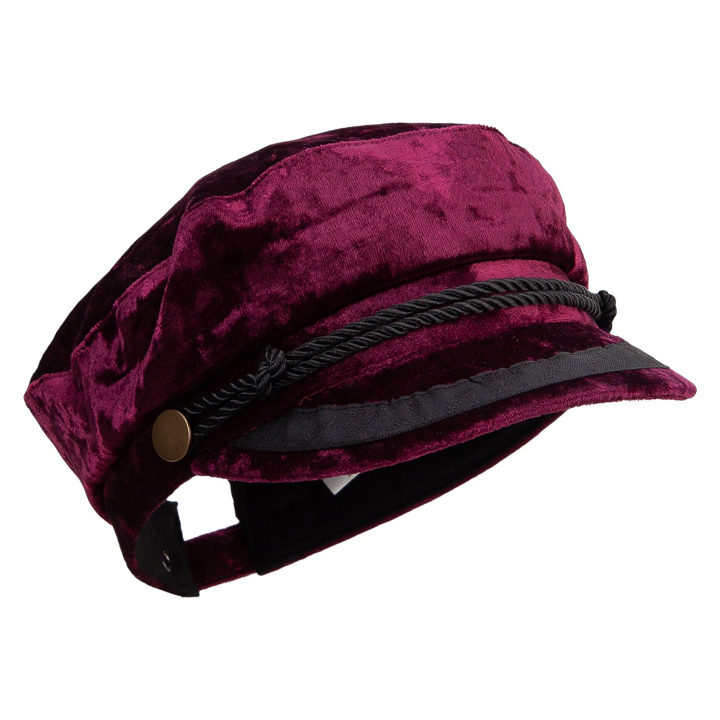 Women's Crushed Velvet Sailor Hat