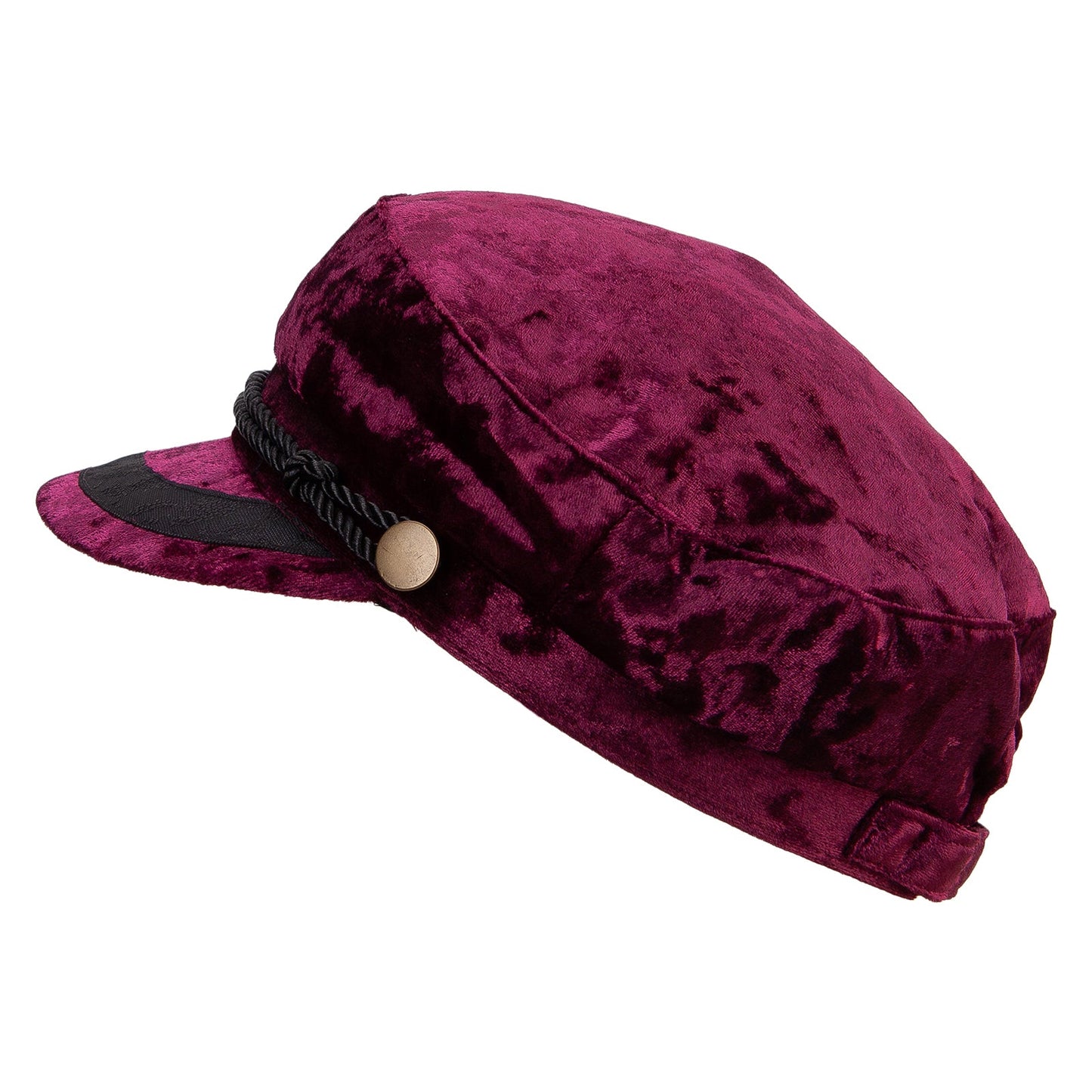 Women's Crushed Velvet Sailor Hat