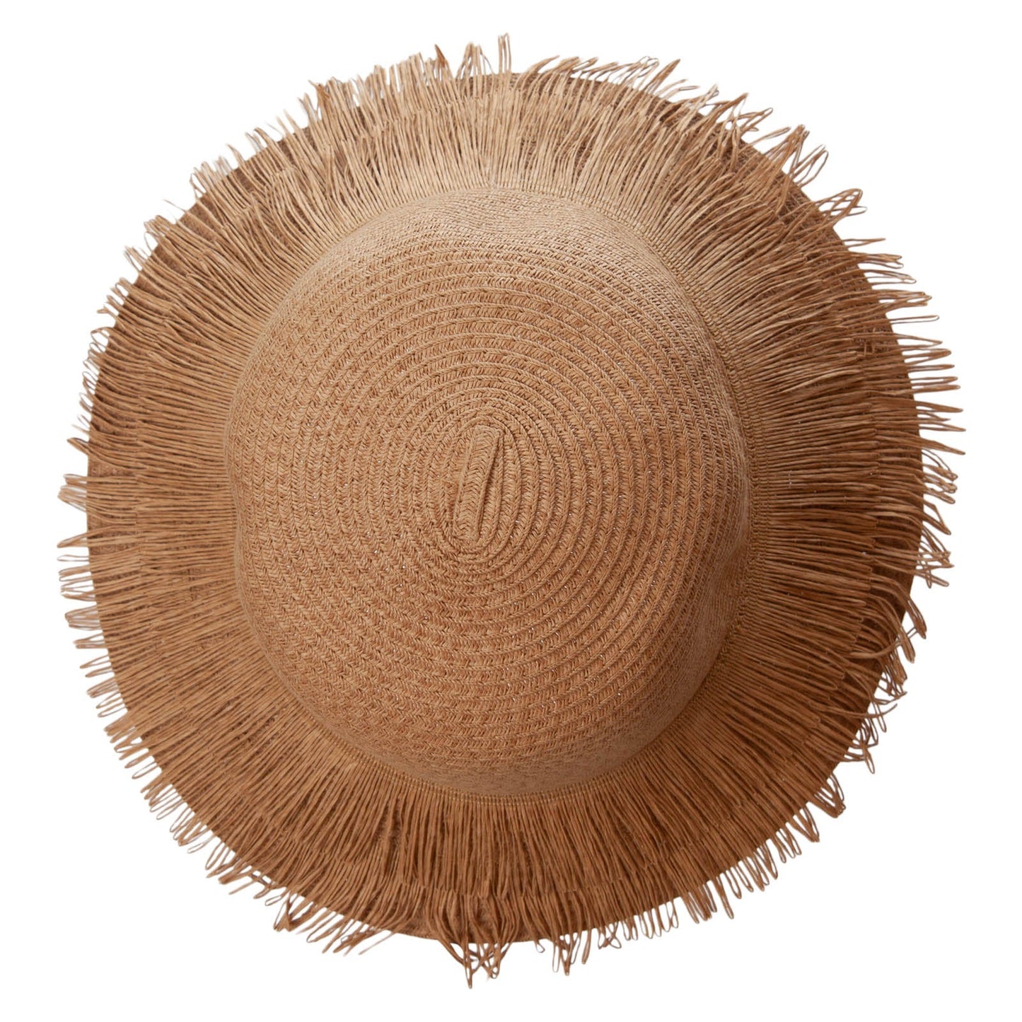 Women's Fringed Brim Hat