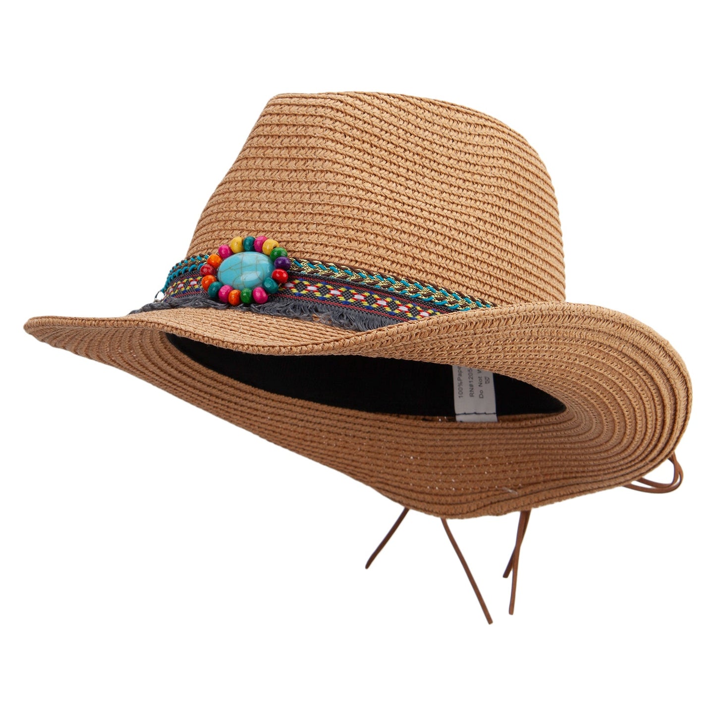 Kid's Cowboy Western Cut Fedora Hat