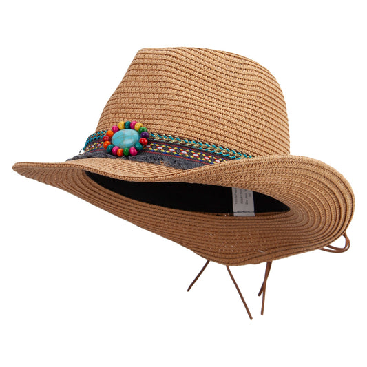 Kid's Cowboy Western Cut Fedora Hat