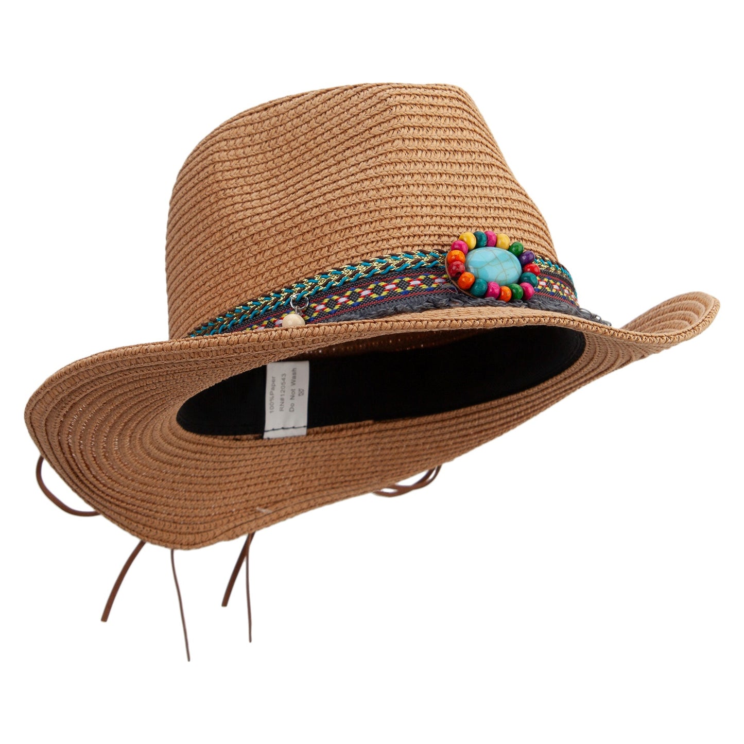 Kid's Cowboy Western Cut Fedora Hat