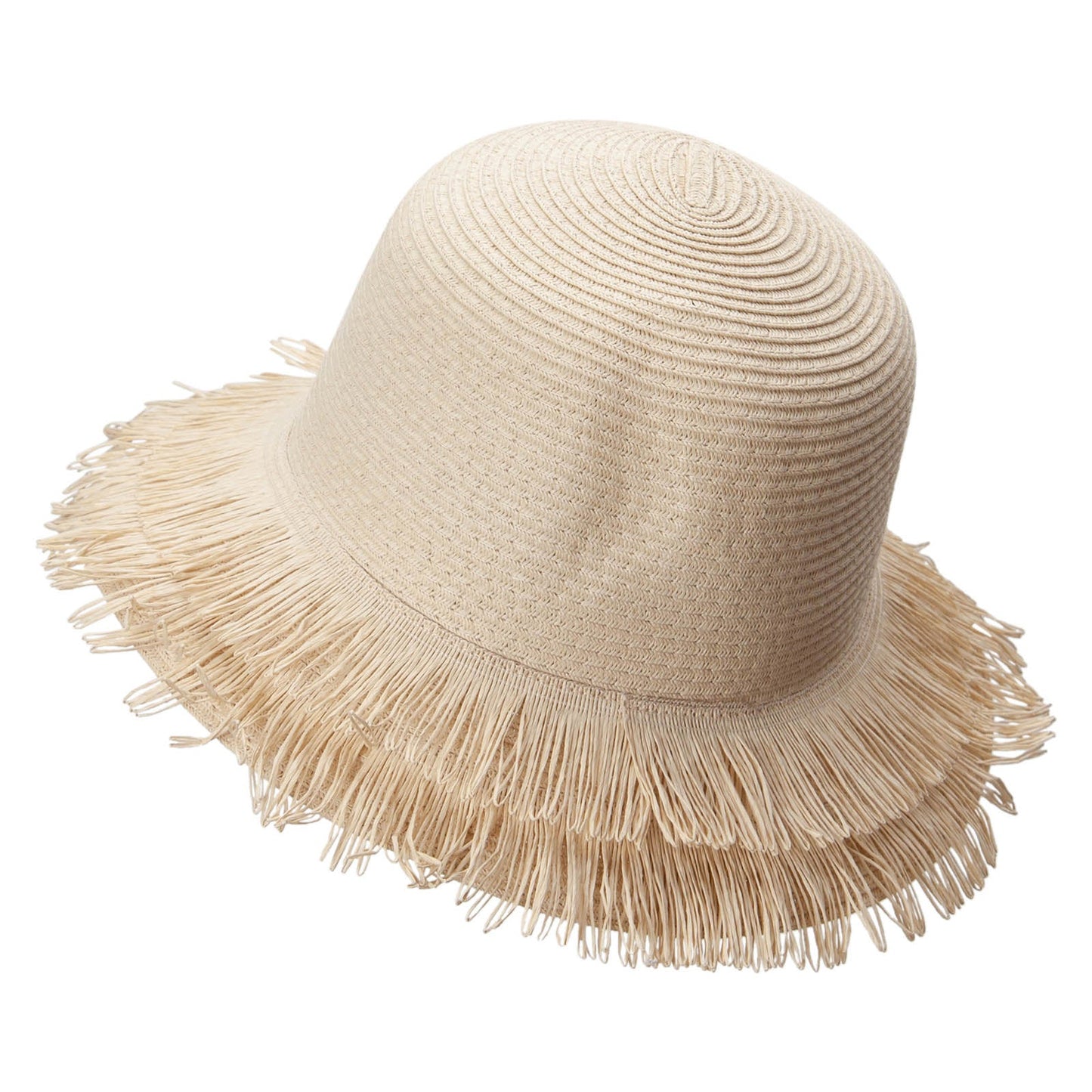 Women's Fringed Brim Hat