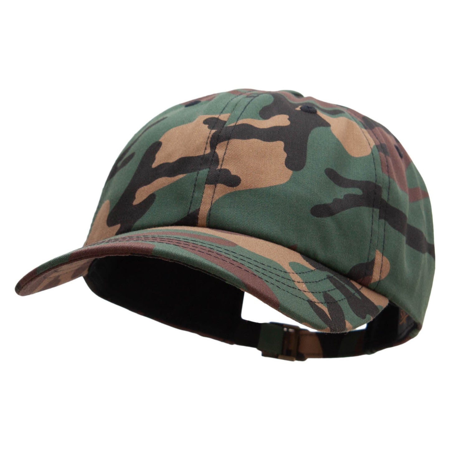 Dad Style Unstructured Low Profile 6 panel Cotton Cap