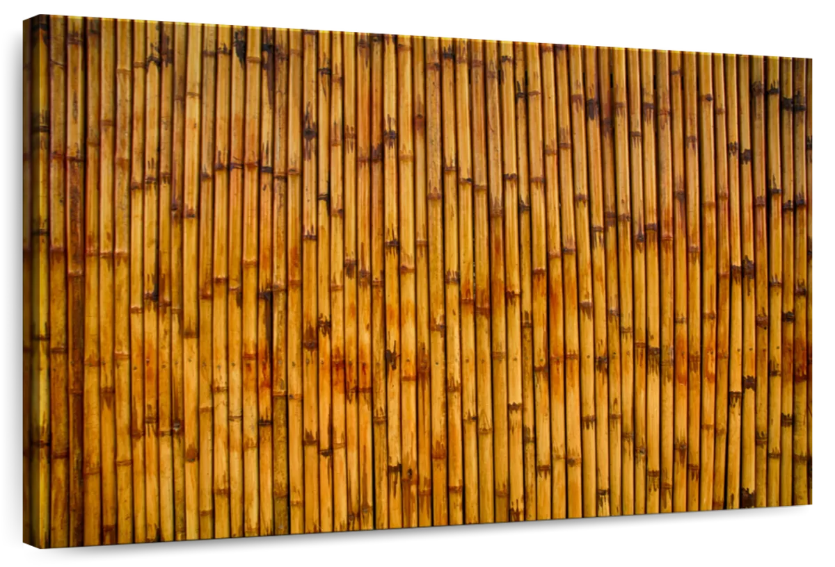 Bamboo Fence Wall Art