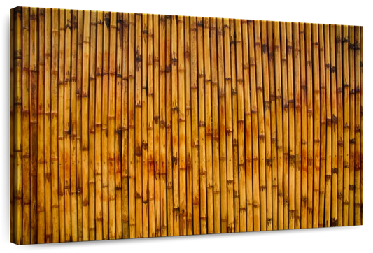 Bamboo Fence Wall Art