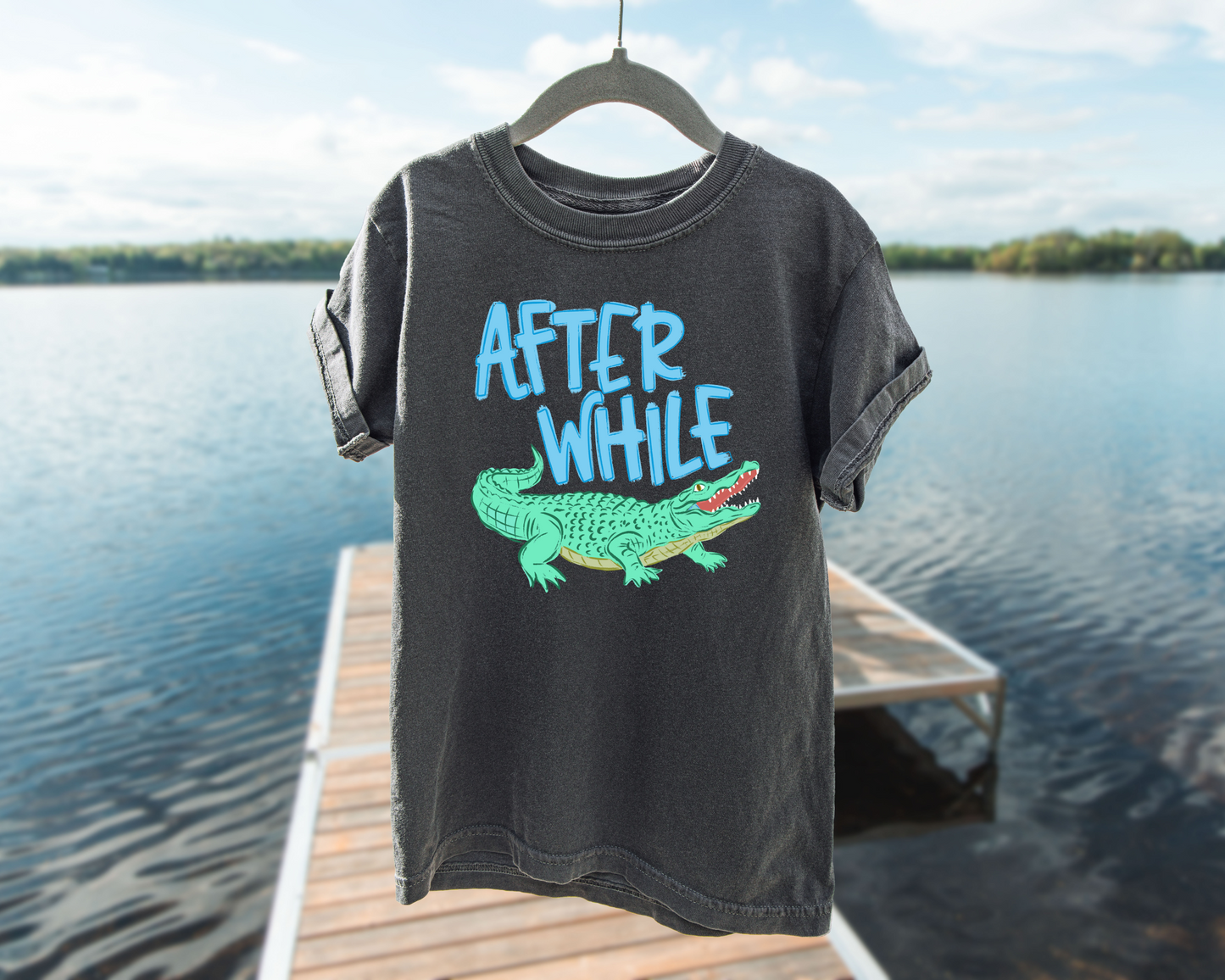 After While Crocodile Youth/Adult T-Shirt