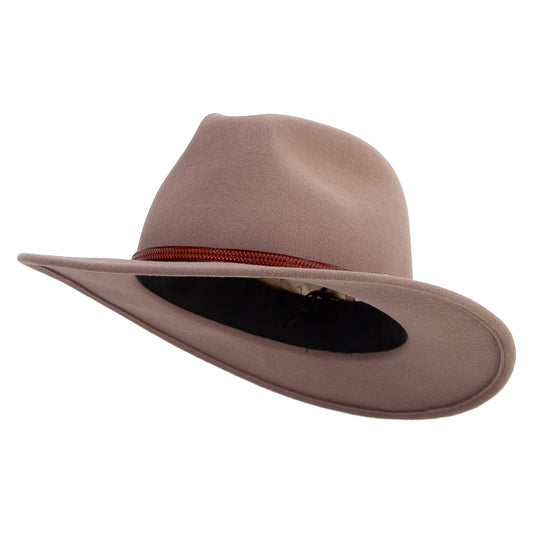 Unisex 3" Brim Pinched Fedora