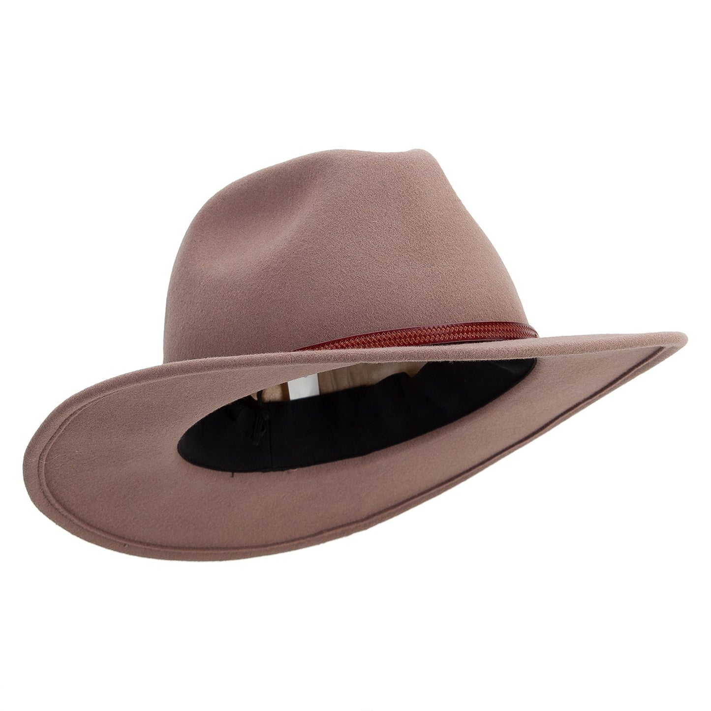 Unisex 3" Brim Pinched Fedora
