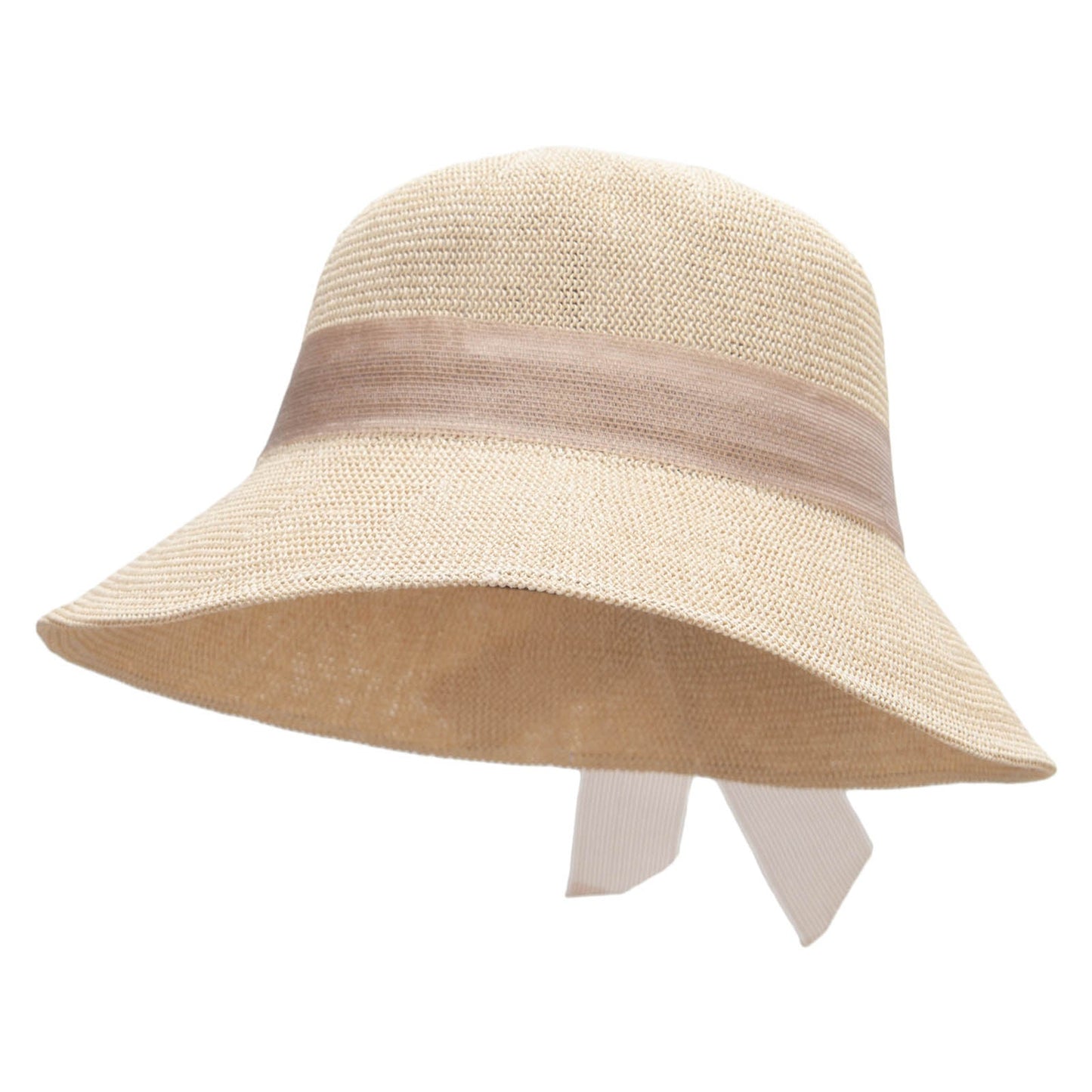 Women's Woven Paper 3" brim Hat