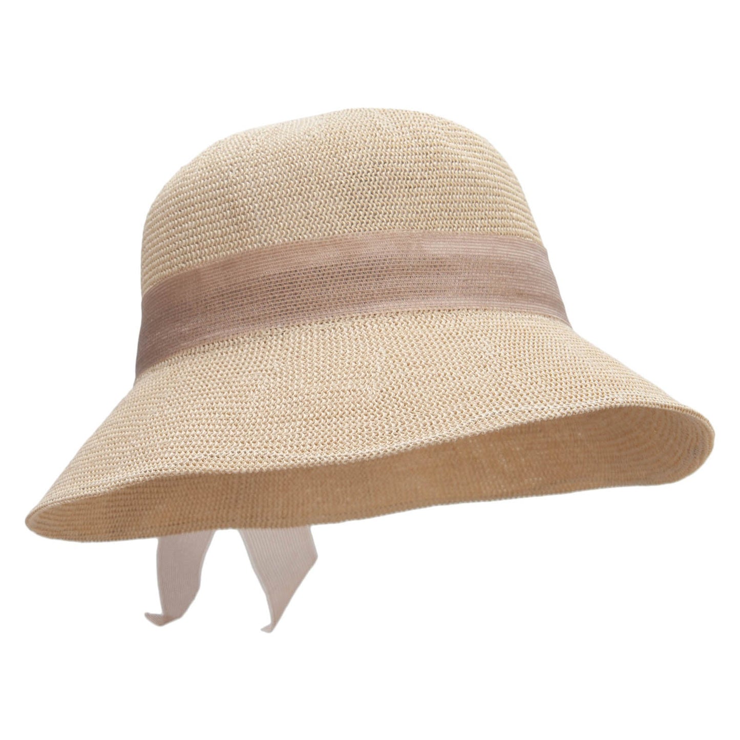 Women's Woven Paper 3" brim Hat