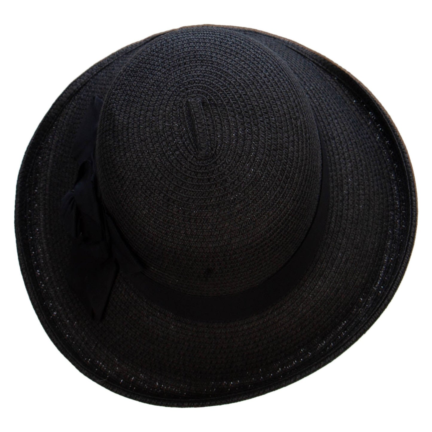 Women's Paper Braid Turned Brim Hat