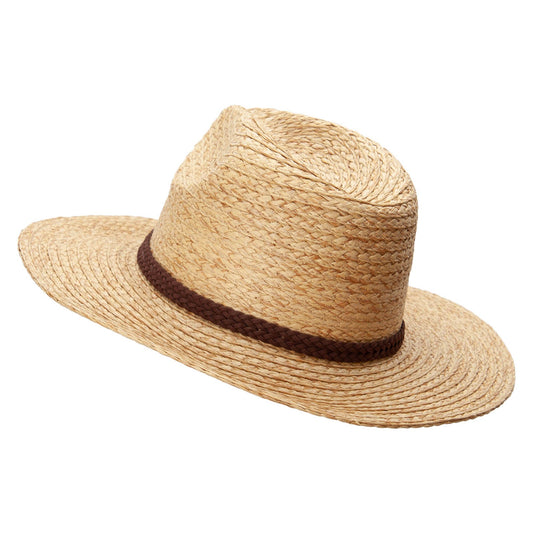 Women's Natural Fedora Hat