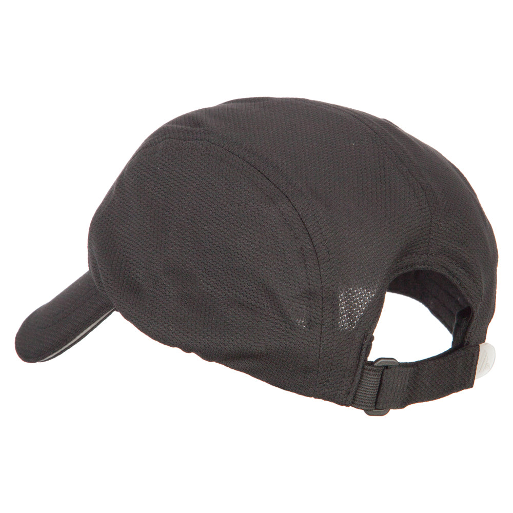 Athletic Moisture Wicking 4 Panel Mesh Cap
