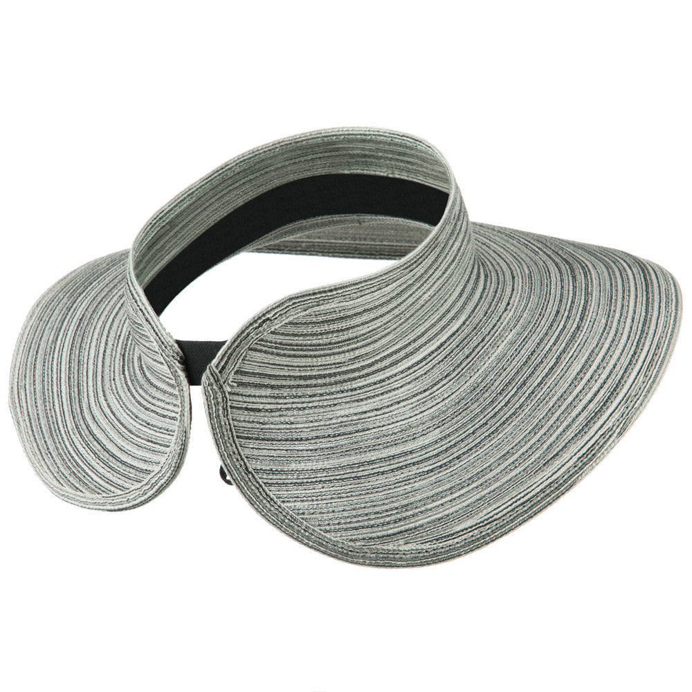 UPF 40+ Poly Braid Roll Up Visor
