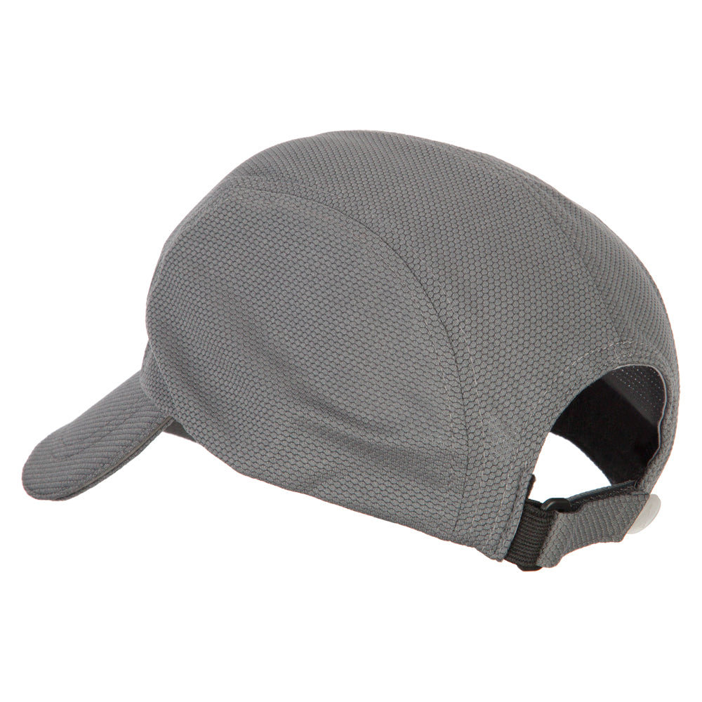 Athletic Moisture Wicking 4 Panel Mesh Cap