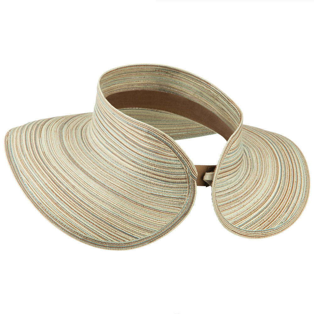 UPF 40+ Poly Braid Roll Up Visor