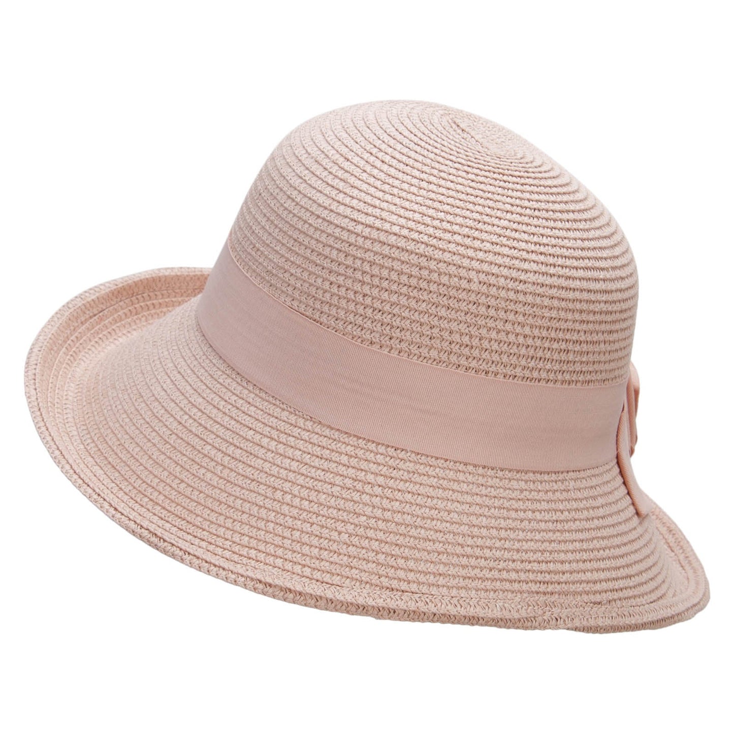 Women's Paper Braid Turned Brim Hat