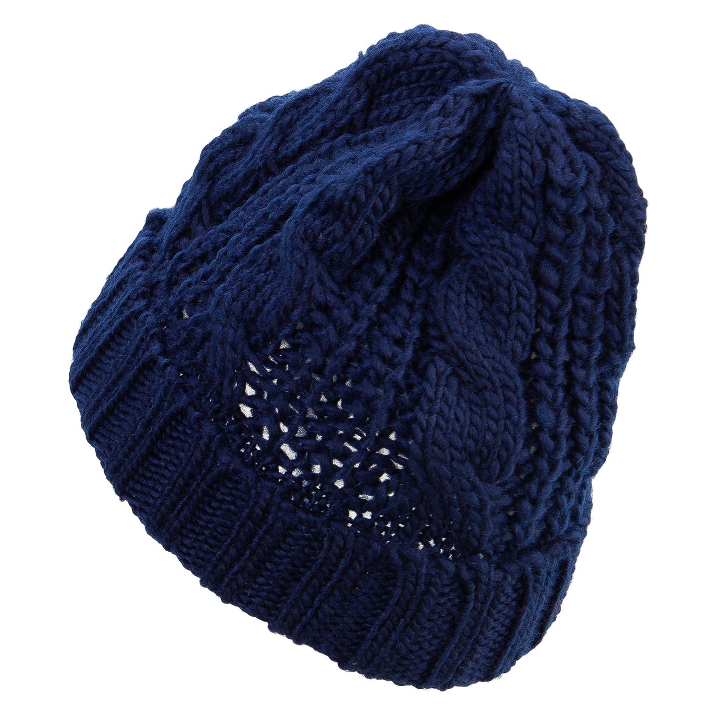 Women's Cable Knit Cuff Beanie