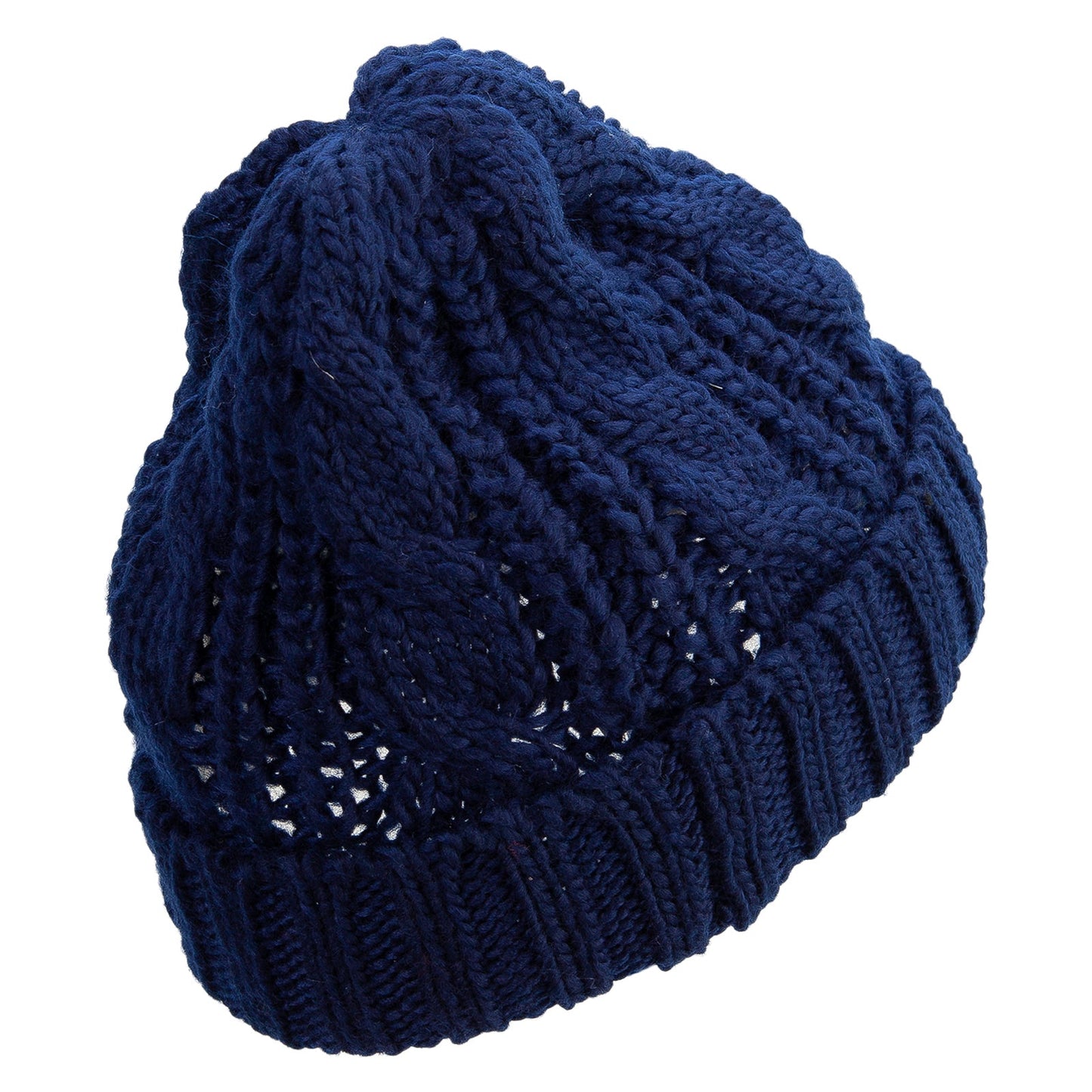 Women's Cable Knit Cuff Beanie