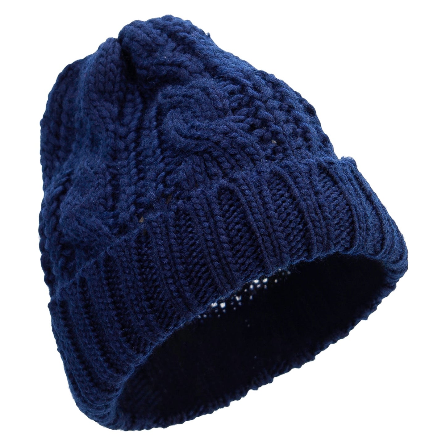 Women's Cable Knit Cuff Beanie