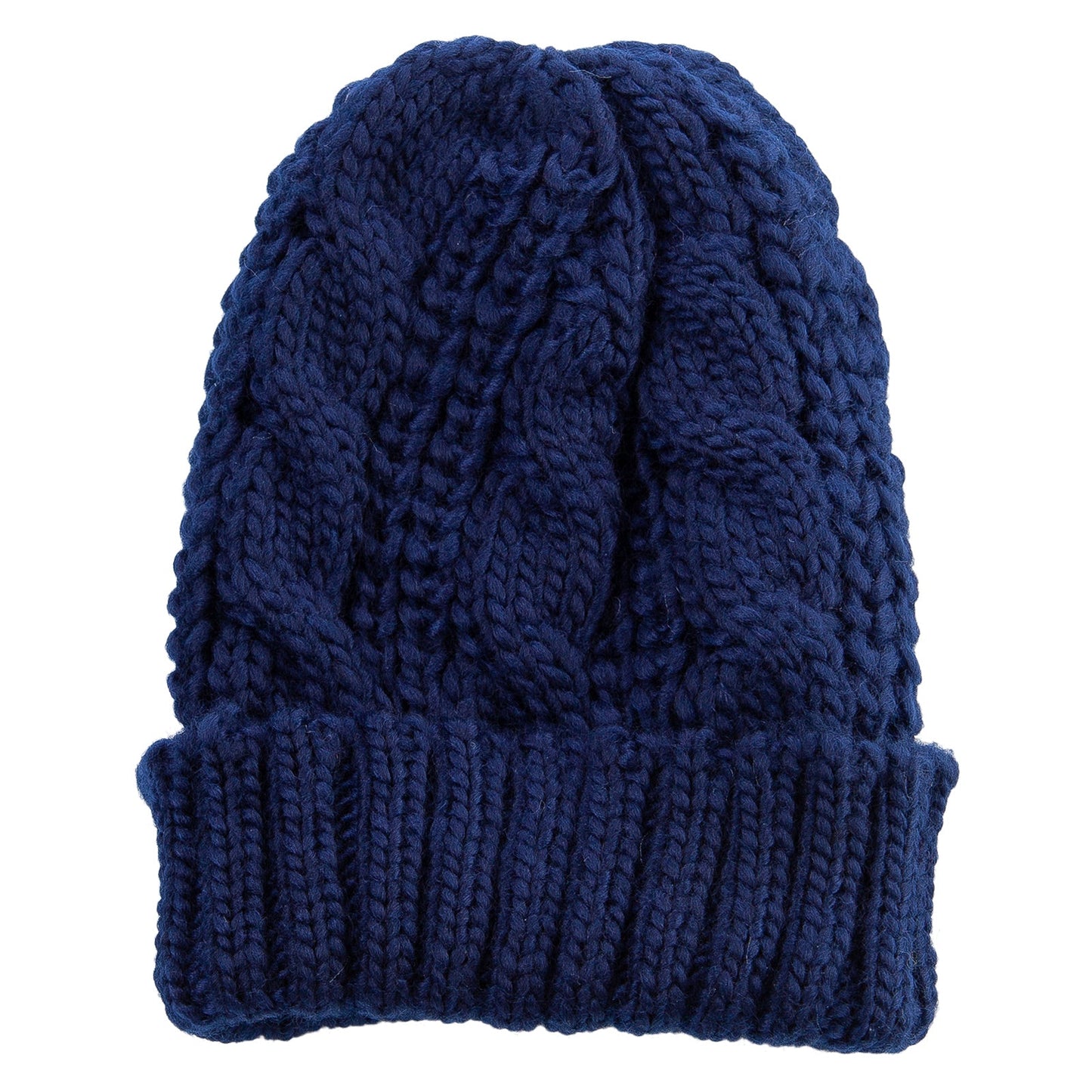 Women's Cable Knit Cuff Beanie